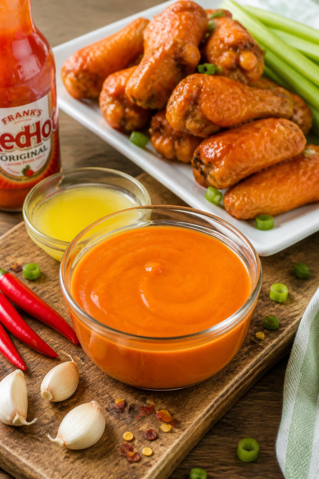 Texas Pete Buffalo Sauce Recipe close-up, ready to serve