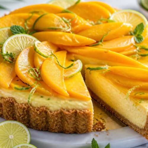 Tropical Mango Key Lime Pie Recipe