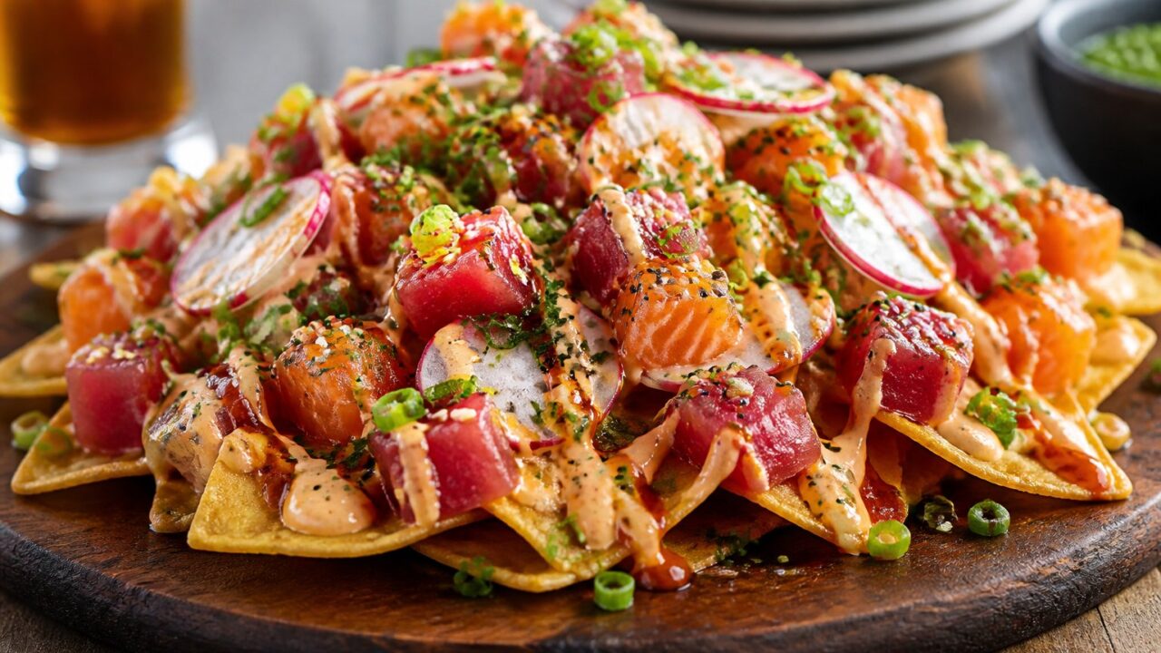 Yard House Poke Nachos Recipe