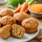 100 Calories Carrot Cake Muffins Recipe