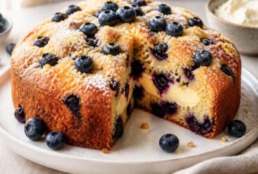 Blueberry Cream Cheese Muffin Cake Recipe