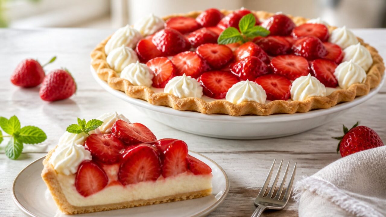 Bob Evans Strawberry Cream Pie Recipe