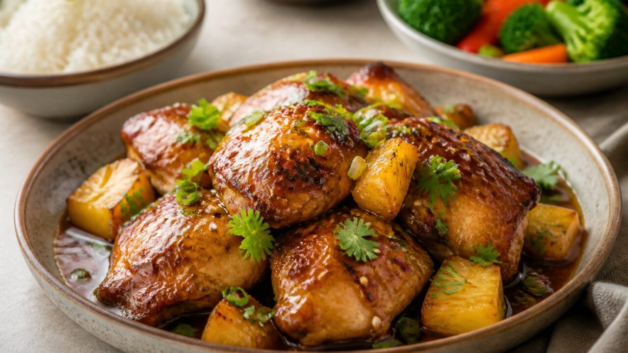 Brown Sugar Pineapple Chicken Recipe