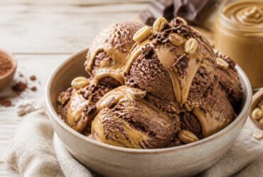 Chocolate Peanut Butter Ice Cream Recipe