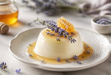 Creamy Lavender Honey Panna Cotta Recipe