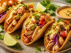 Crispy Chicken Wonton Tacos Recipe