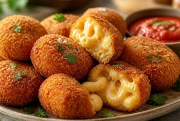 Crispy Fried Mac And Cheese Bites Recipe