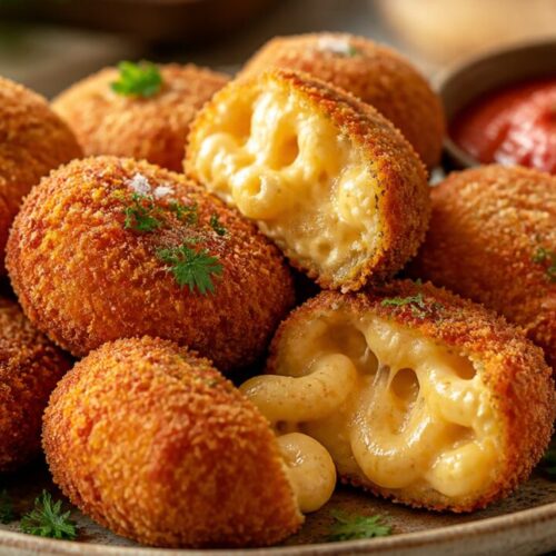 Crispy Fried Mac And Cheese Bites Recipe