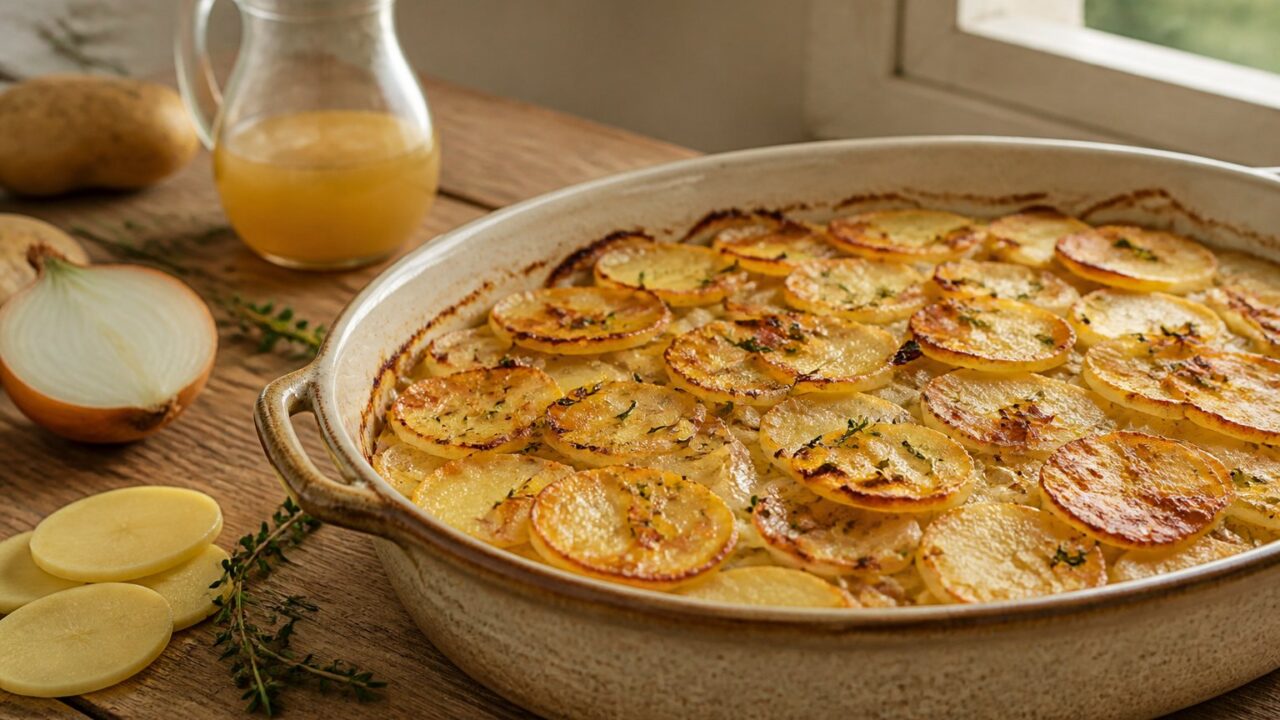 Delia Smith Boulangere Potatoes Recipe