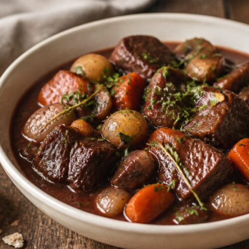 Hairy Bikers Beef Bourguignon Recipe