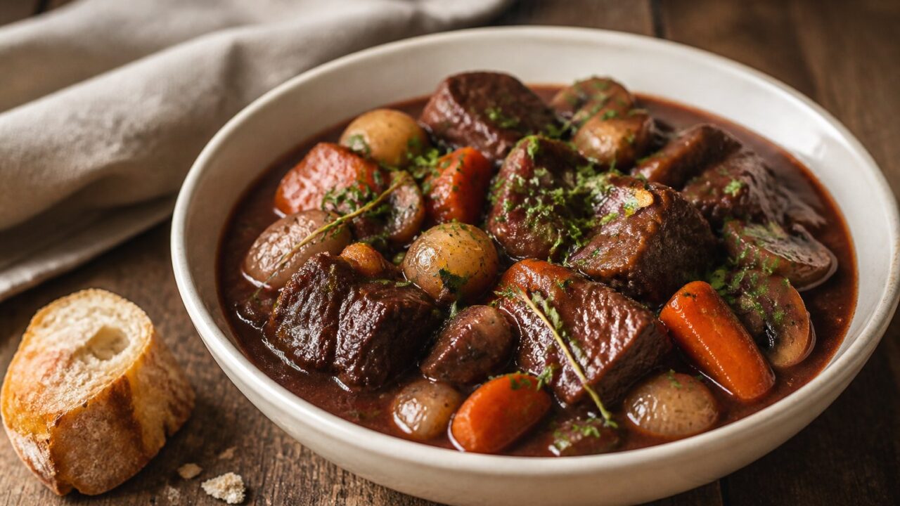 Hairy Bikers Beef Bourguignon Recipe