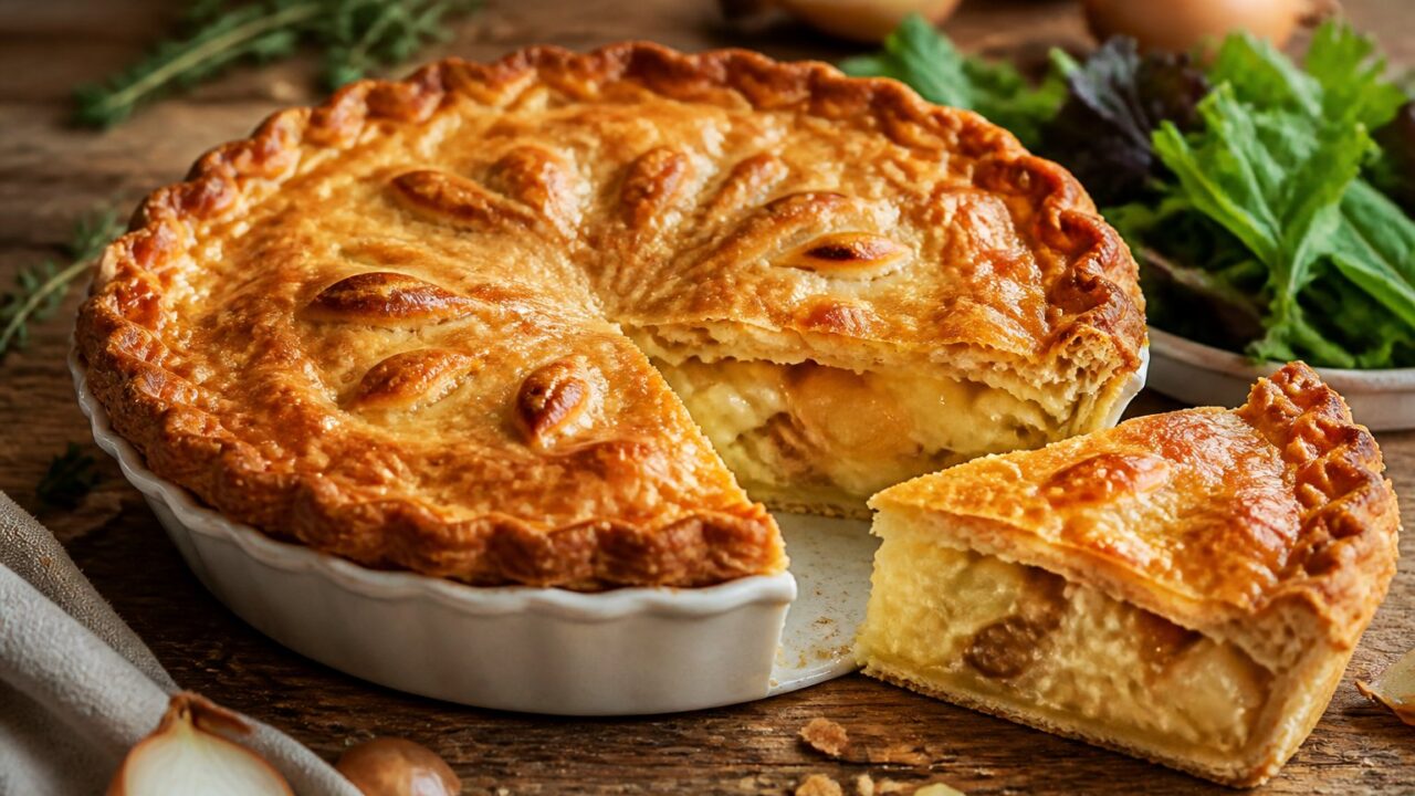 Hairy Bikers Cheese And Onion Pie Recipe