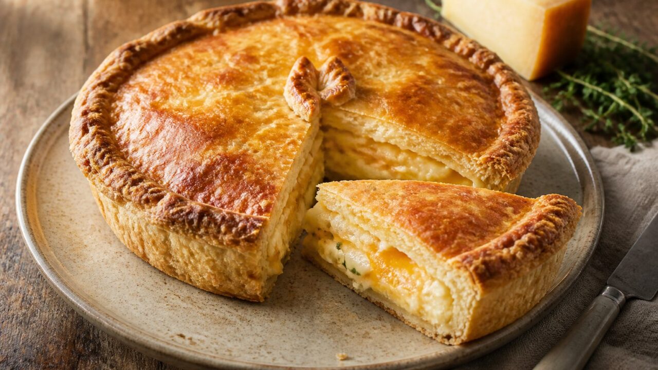 Hairy Bikers Cheese Pie Recipe