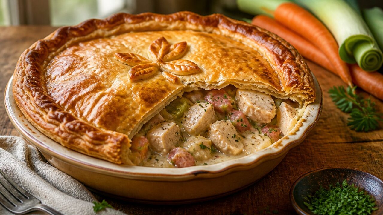 Hairy Bikers Chicken And Ham Pie Recipe