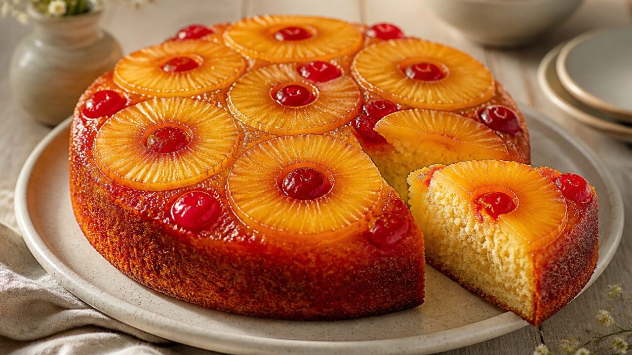 Hairy Bikers Pineapple Upside Down Cake Recipe