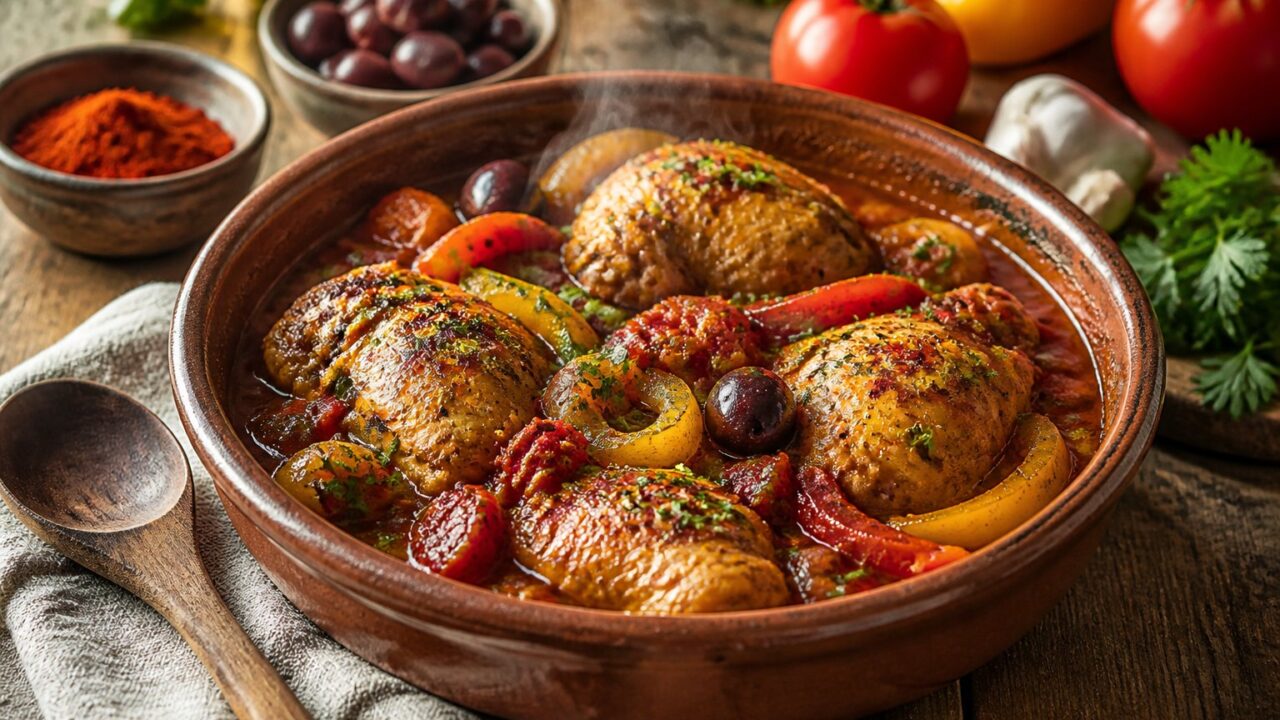 Hairy Bikers Slow Cooker Spanish Chicken Recipe