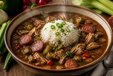 Justin Wilson Chicken And Sausage Gumbo Recipe