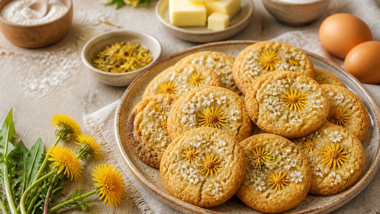 Magical Dandelion Cookies Recipe
