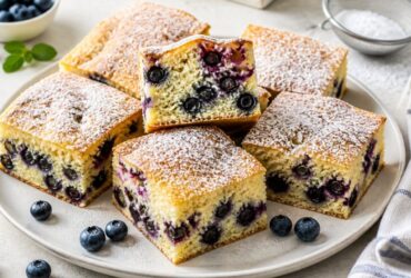 Mary Berry Blueberry Traybake Recipe