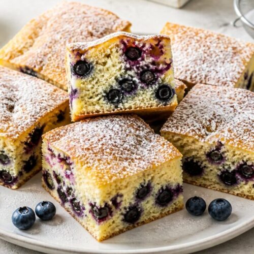 Mary Berry Blueberry Traybake Recipe