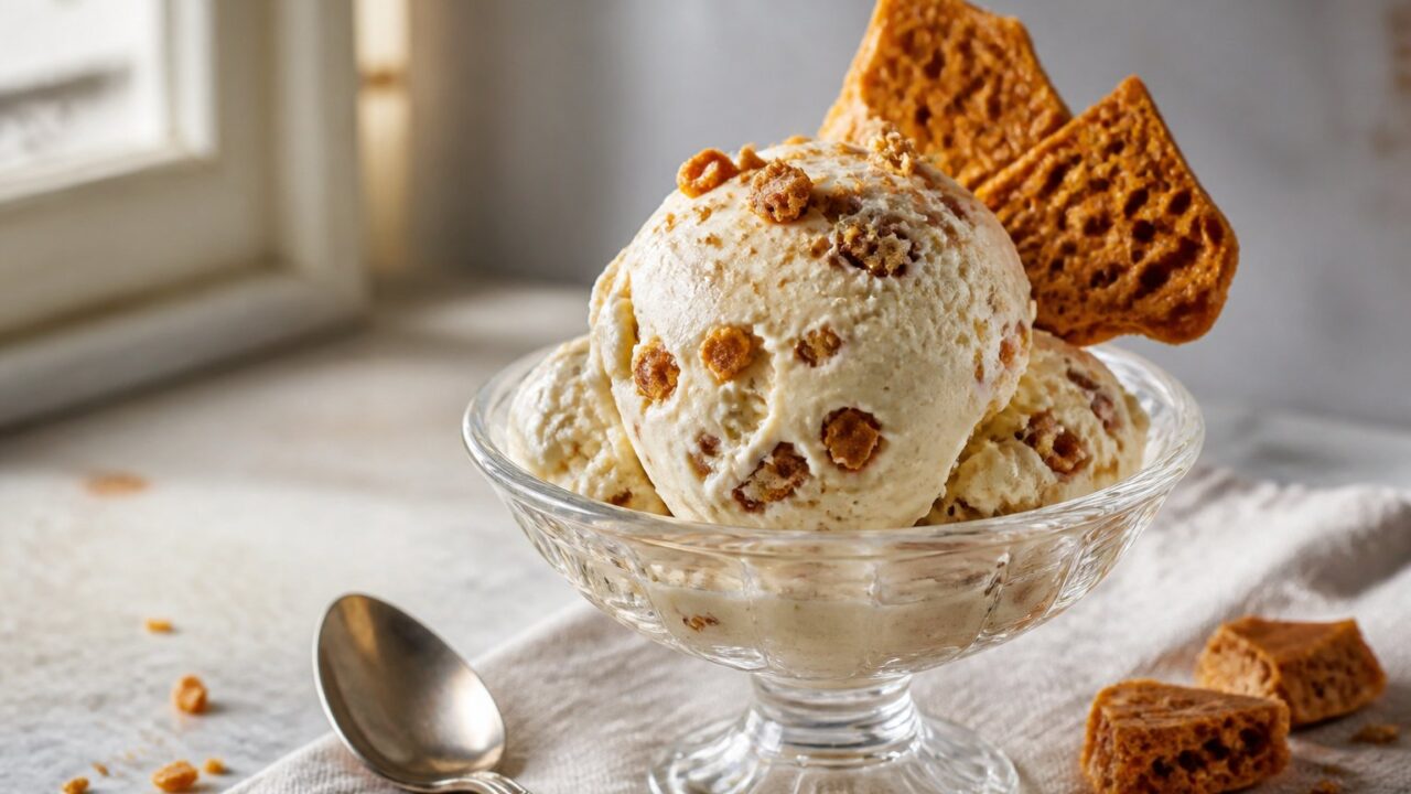 Mary Berry Cinder Toffee Ice Cream Recipe