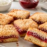 Mary Berry Jam And Coconut Tray Bake Recipe