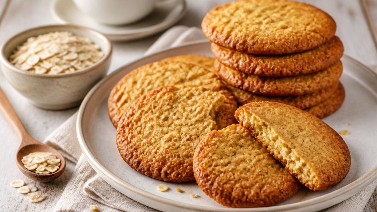 Mary Berry Oatmeal Biscuits Recipe