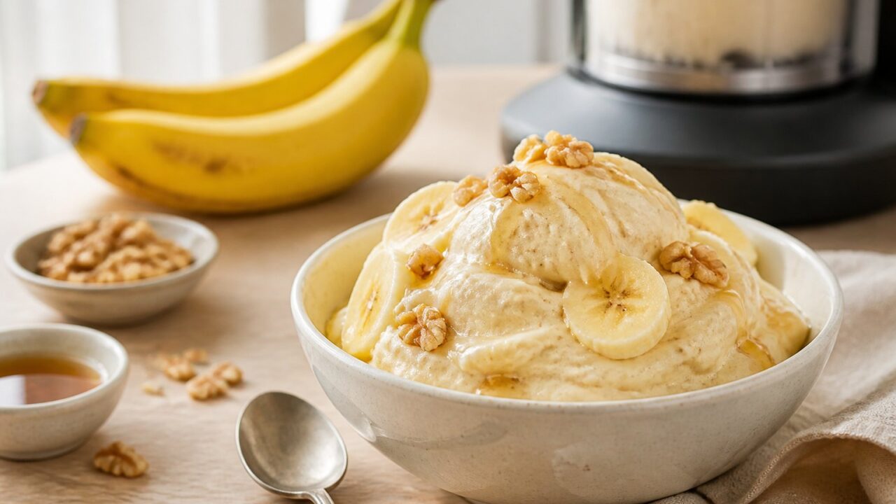 Ninja Creami Banana Ice Cream Recipe
