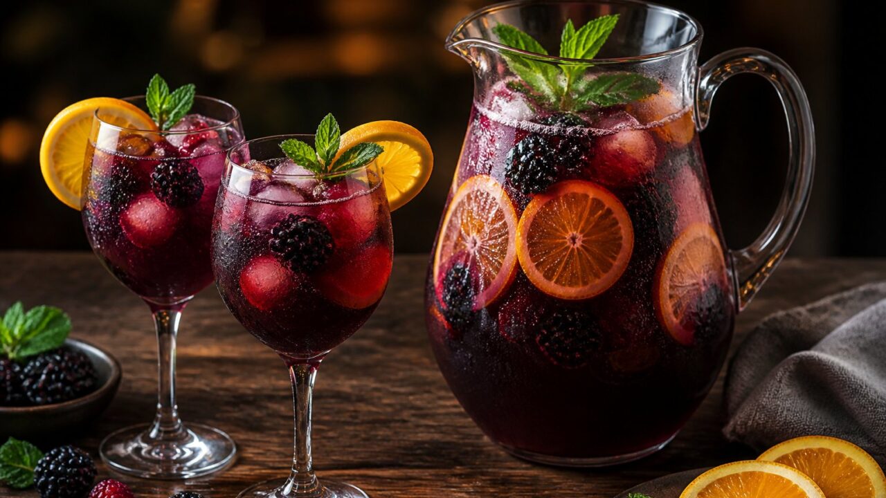 Outbacks Blackberry Sangria Recipe