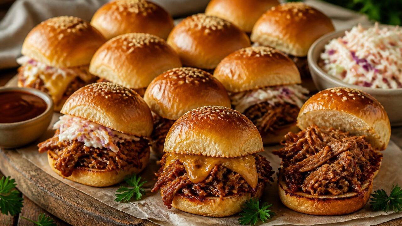 Pulled Pork Sliders Hawaiian Rolls Recipe