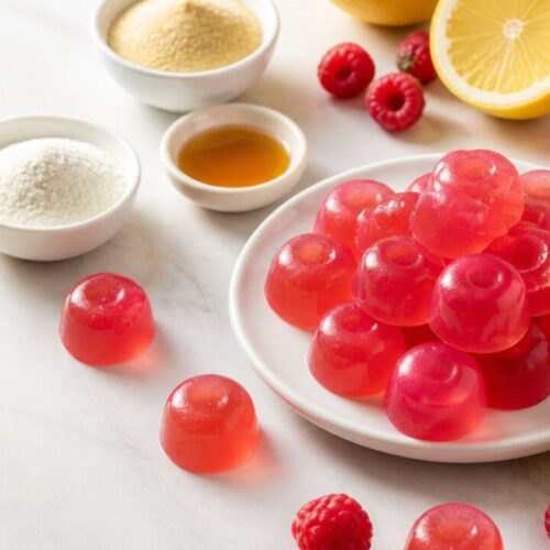 Raspberry Lemonade Electrolyte Gummies Recipe