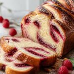 Raspberry Swirl Brioche Loaf Recipe