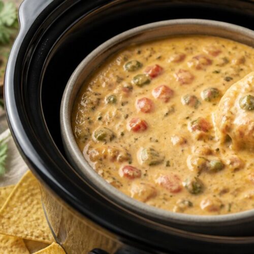 Slow Cooker Rotel Dip Recipe