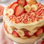 Strawberry Crunch Banana Pudding Recipe