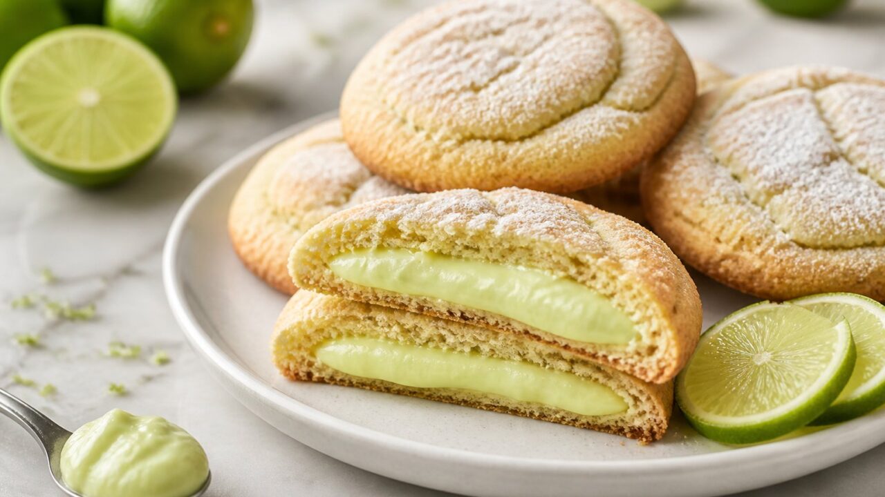 Stuffed Key Lime Cookies Recipe