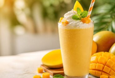 Tropical Mango Milkshake Recipe